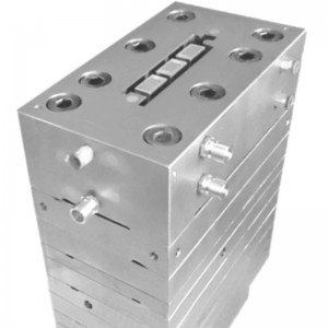 stampo di estrusione di plastica con legno PP